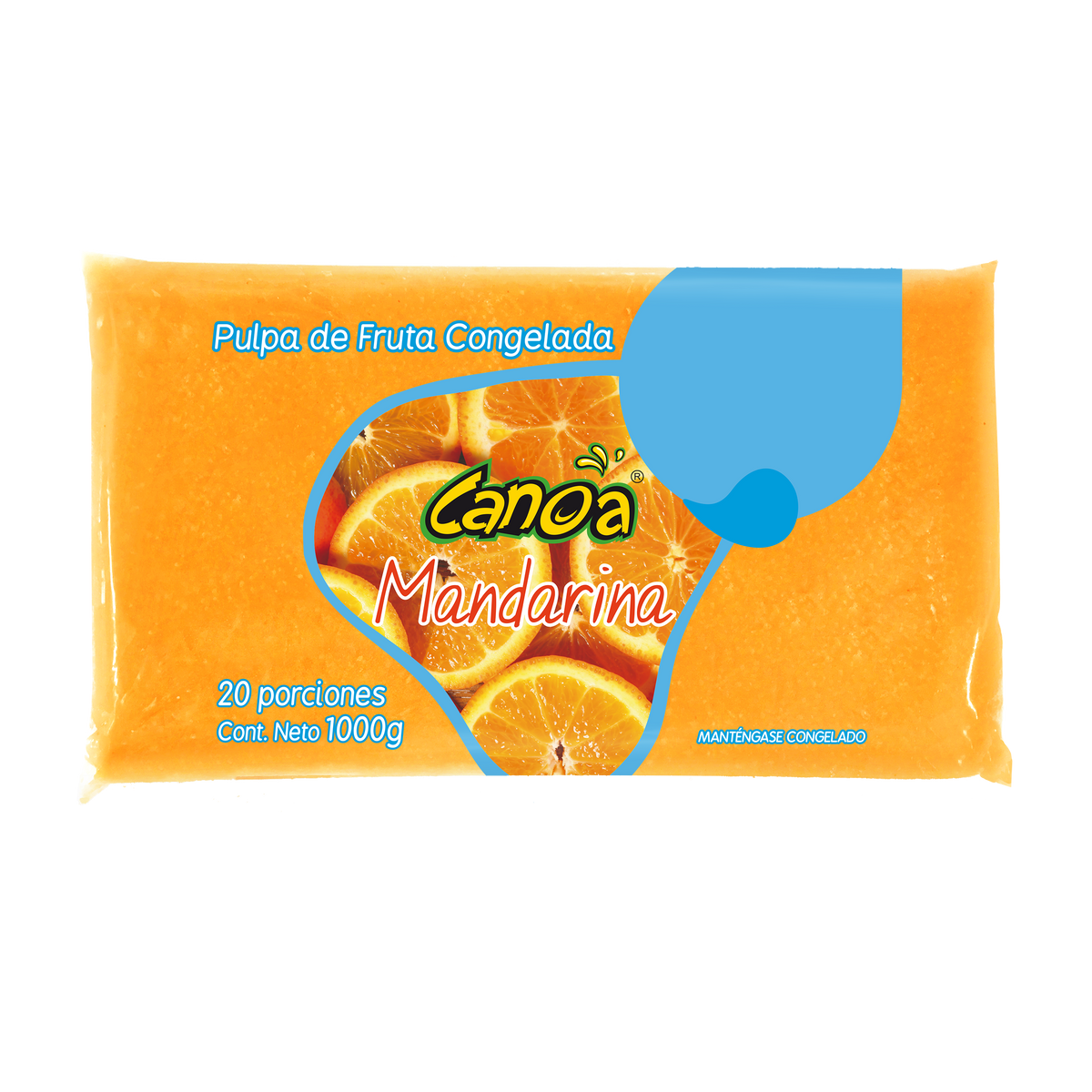 Agrofrut Pulpa Congelada Canoa Mandarina 1000Gr