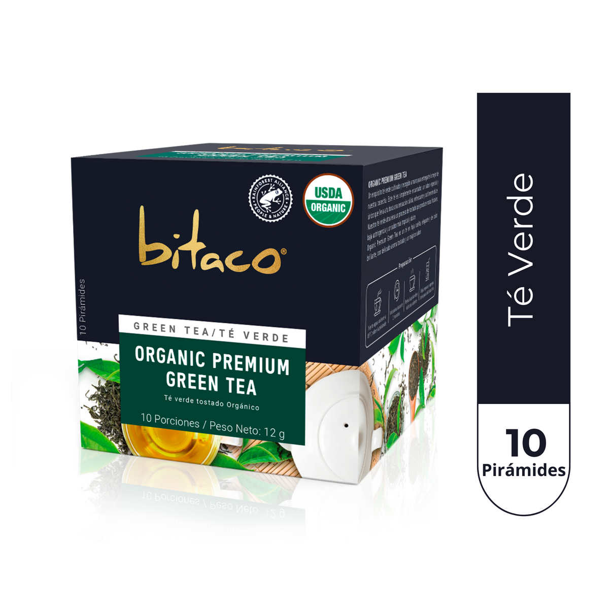 Bitaco Té Verde Organic Premium 12g x 10s