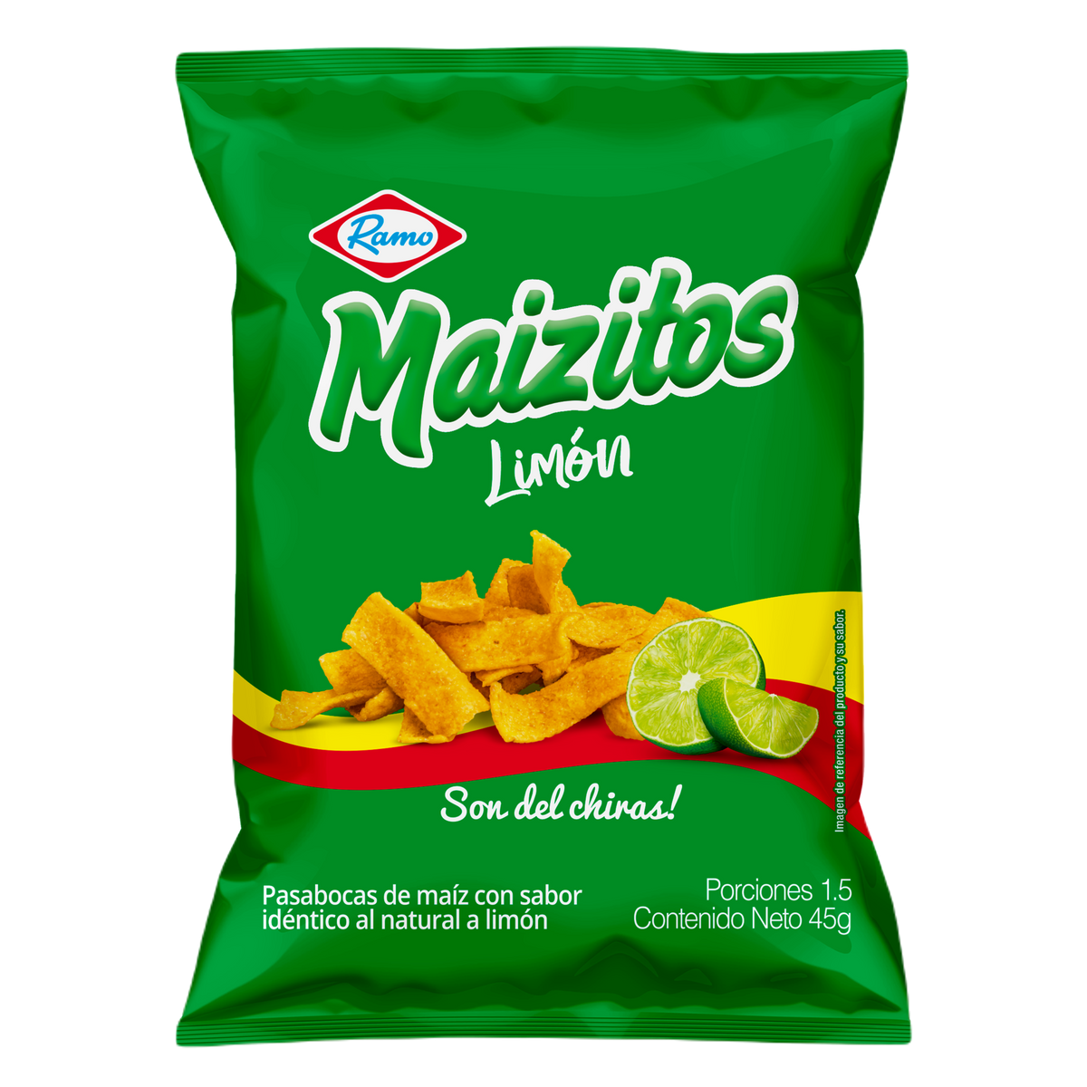 Ramo Snack Maizitos Limon x 45 g