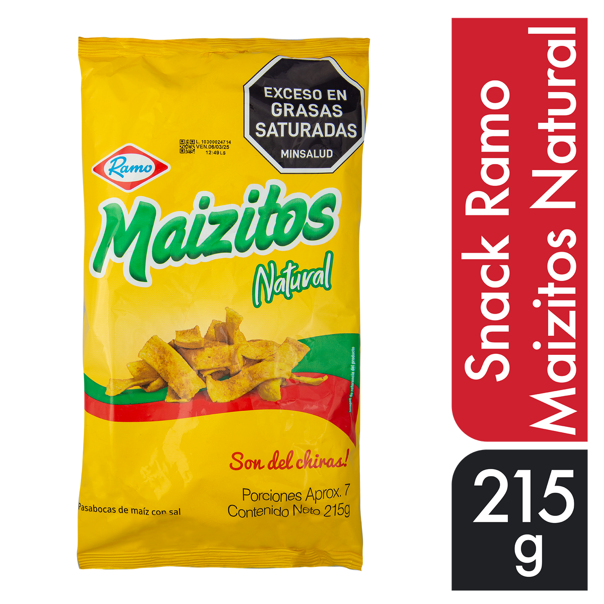 Ramo Snack Maizitos Natural x 215 g