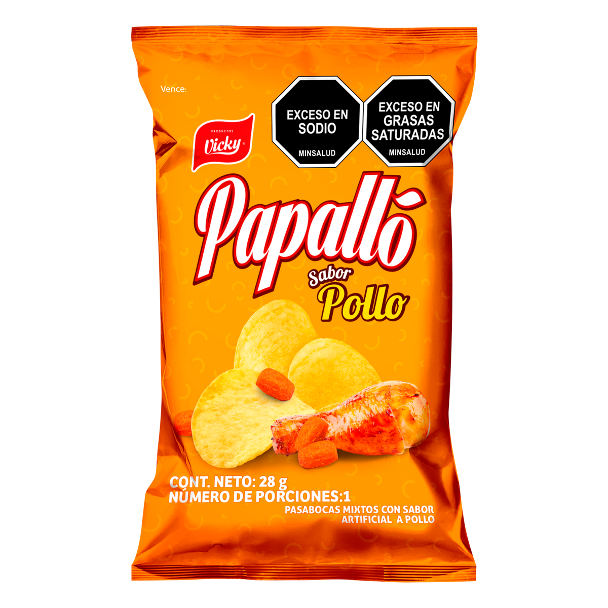 La Victoria Papallo Pollo 28 g dsp x 10 un