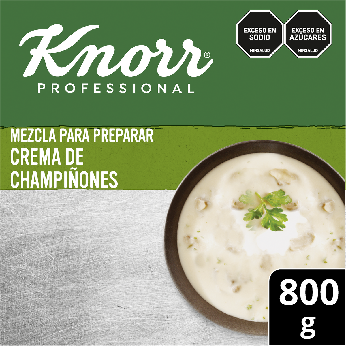 Knorr Crema Champiñon 8 x 800 g