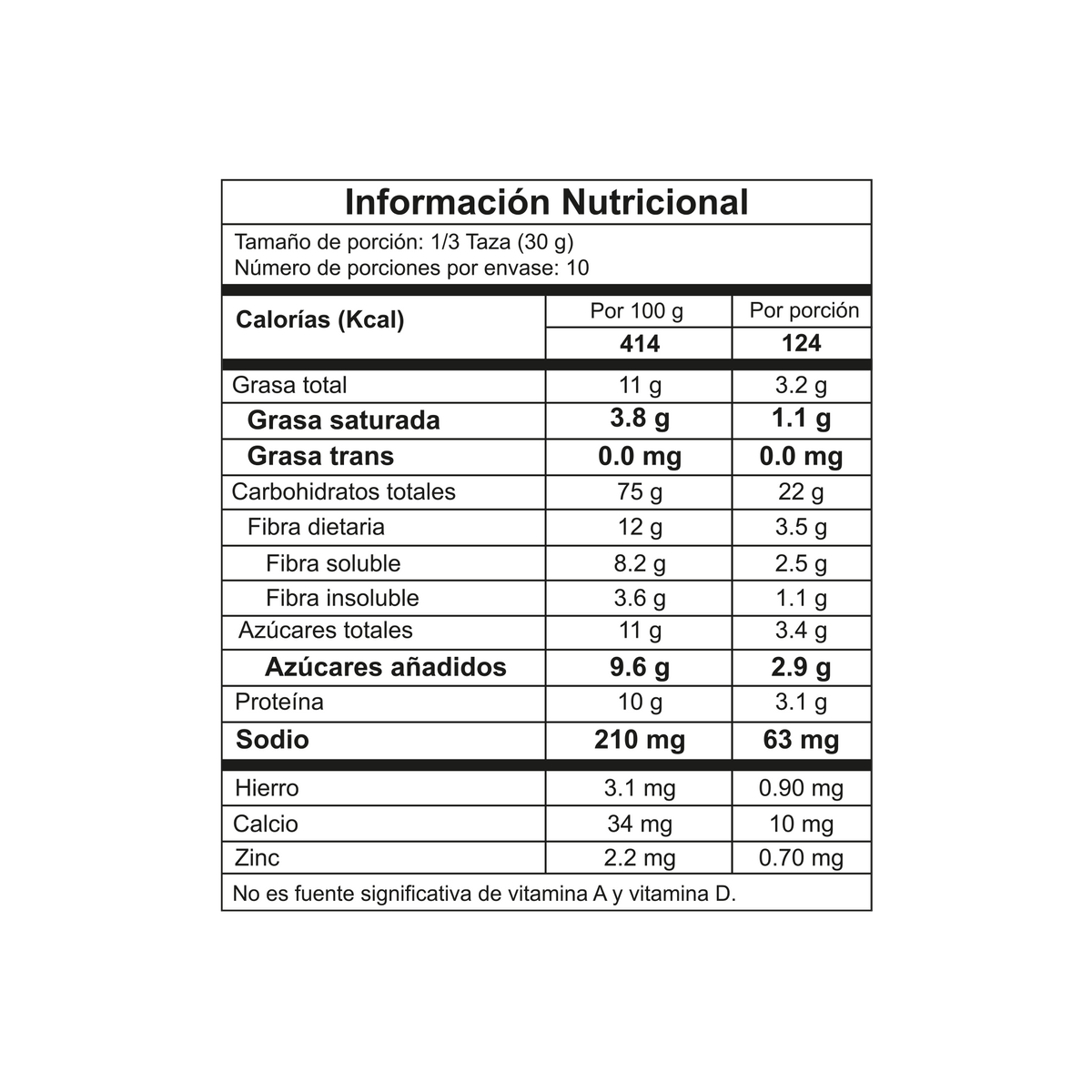 Tosh Cereal Fresa x Caja 300 g