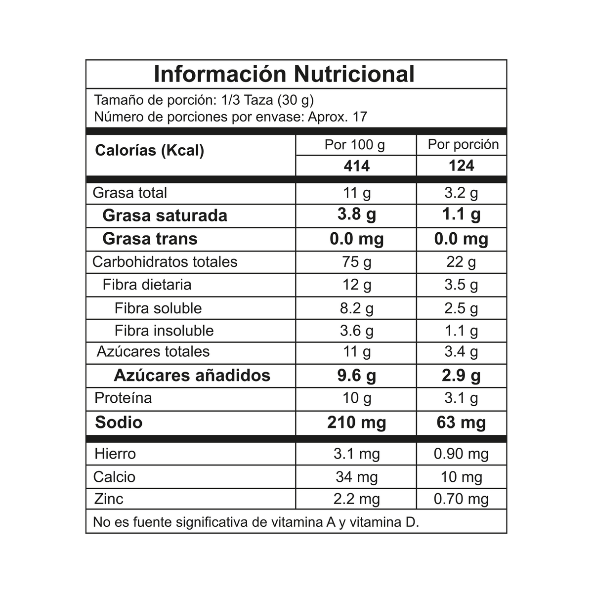 Tosh Cereal Fresa x 7 Cajas x 500 g Nueva Formula