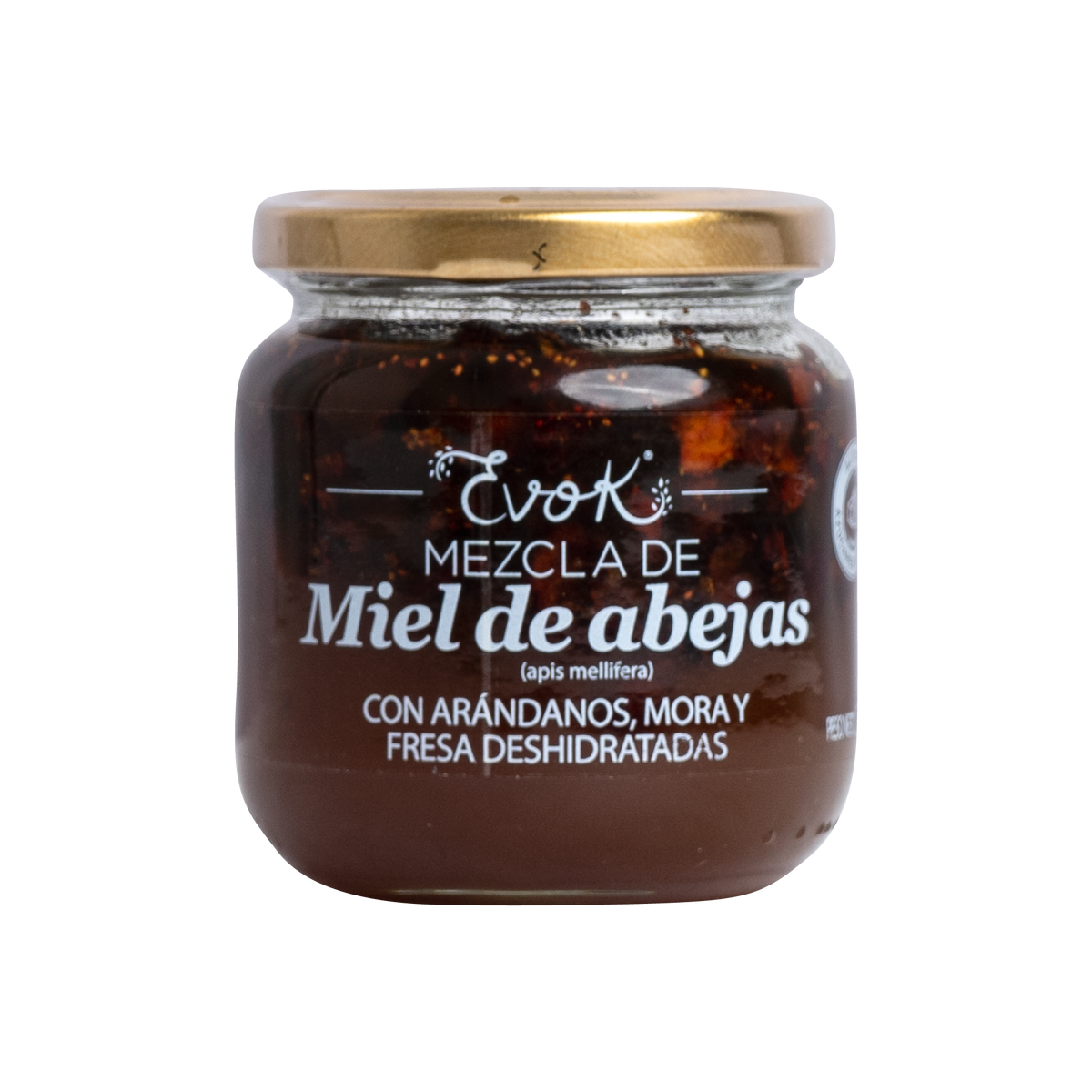 Evok Miel Fruta Arándanos Mora Fresa x 250 g