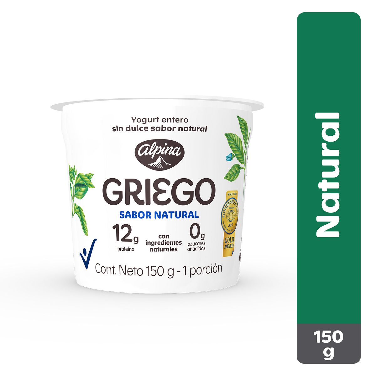 Alpina Yogurt Griego Natural 150 g