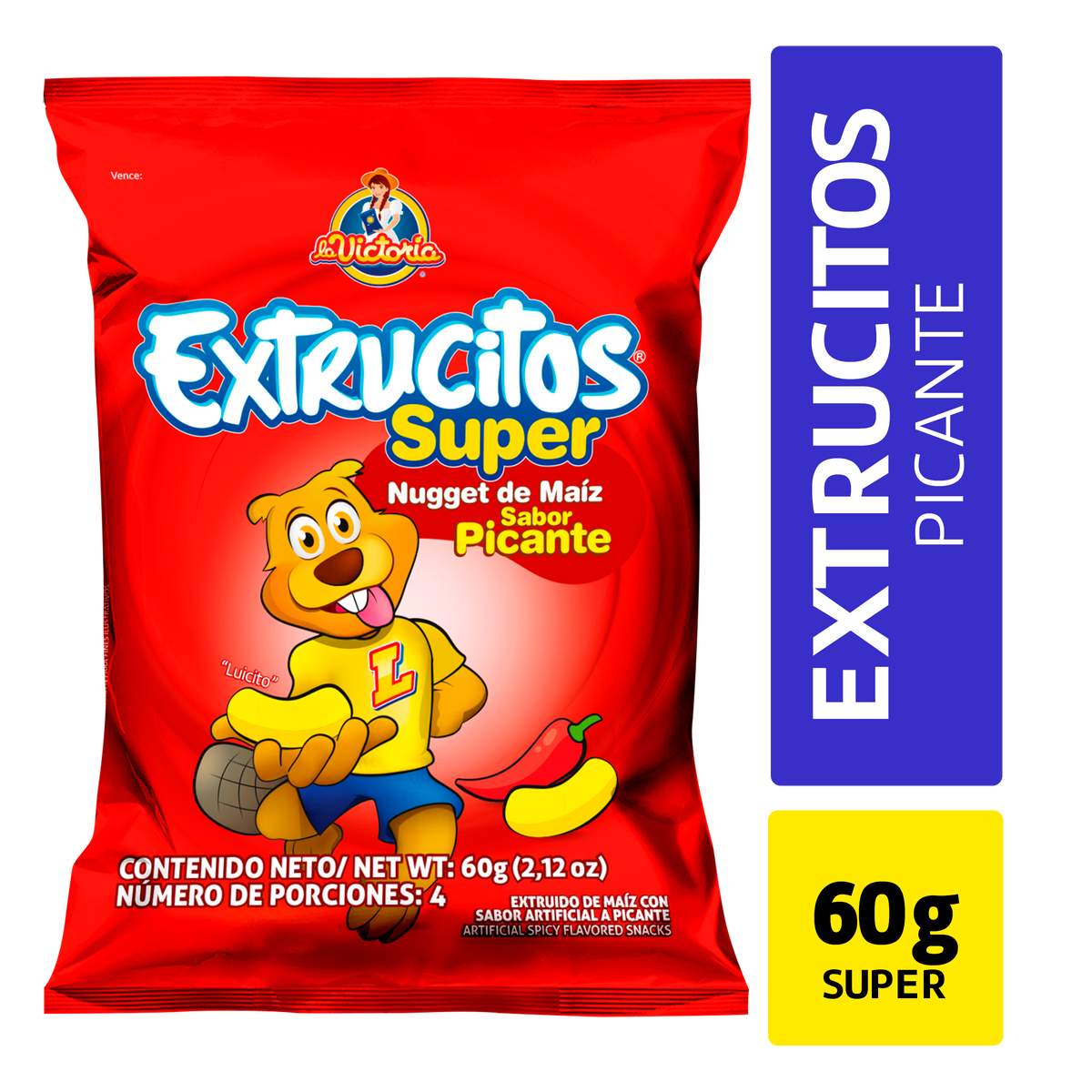 La Victoria Extrucito Sabor Picante 60gr