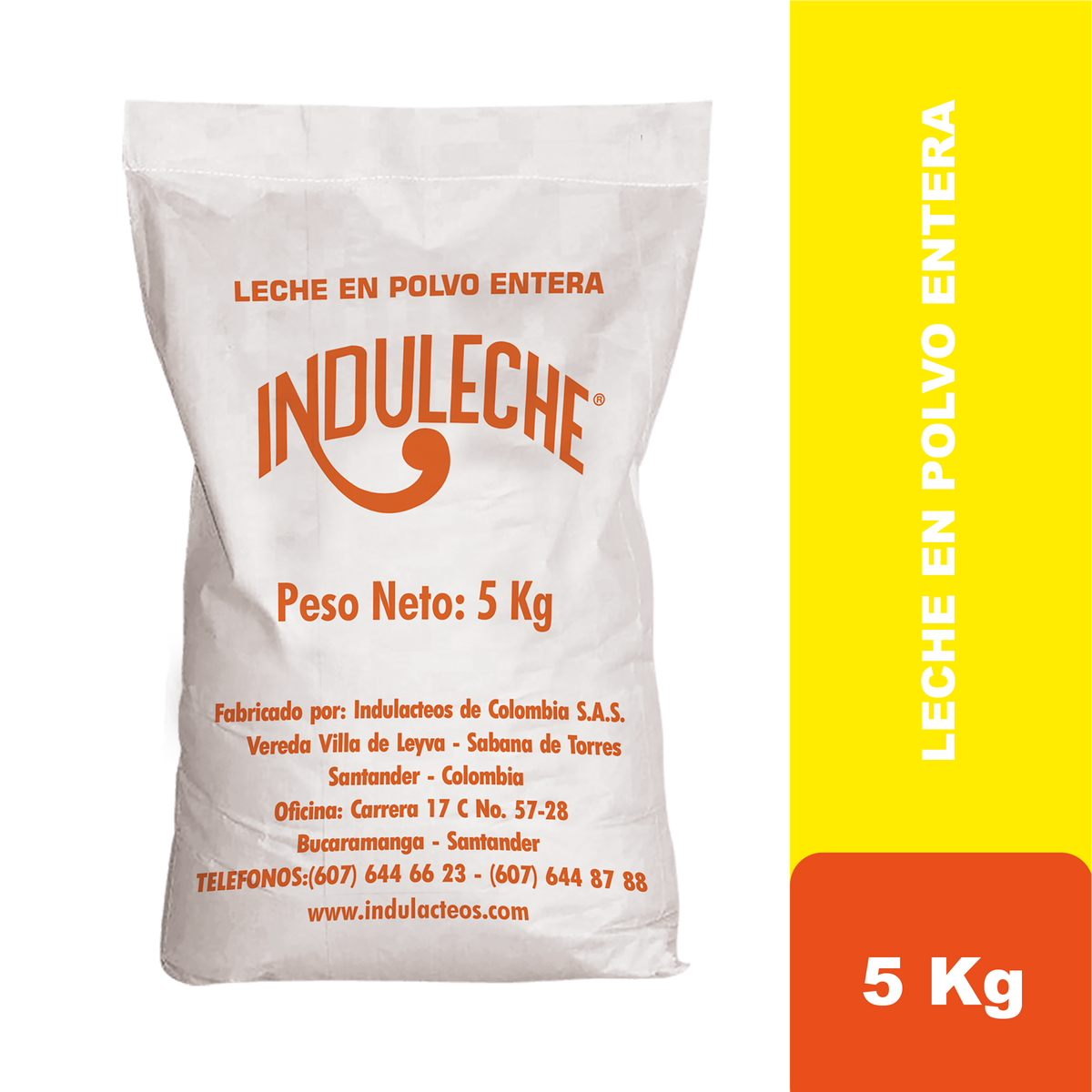 Induleche Leche En Polvo Entera x 5kg