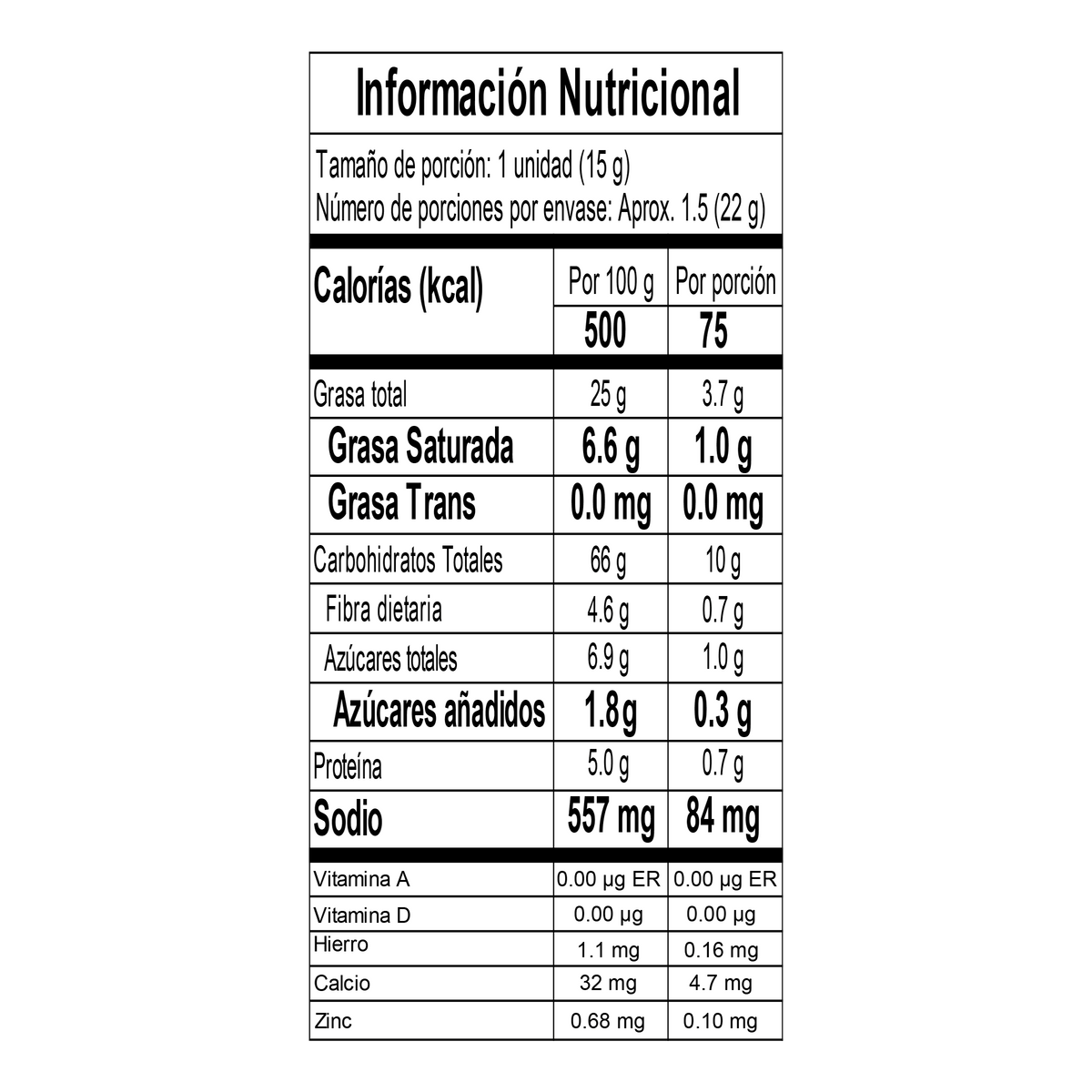 La Victoria Chisstozo 22 g dsp x 12 un