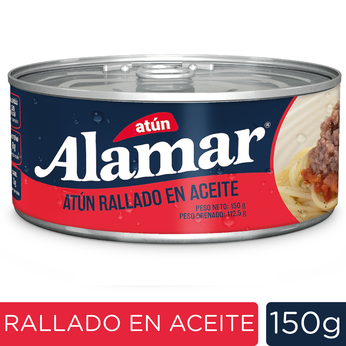 Alamar Atún Rallado En Aceite x 150 g