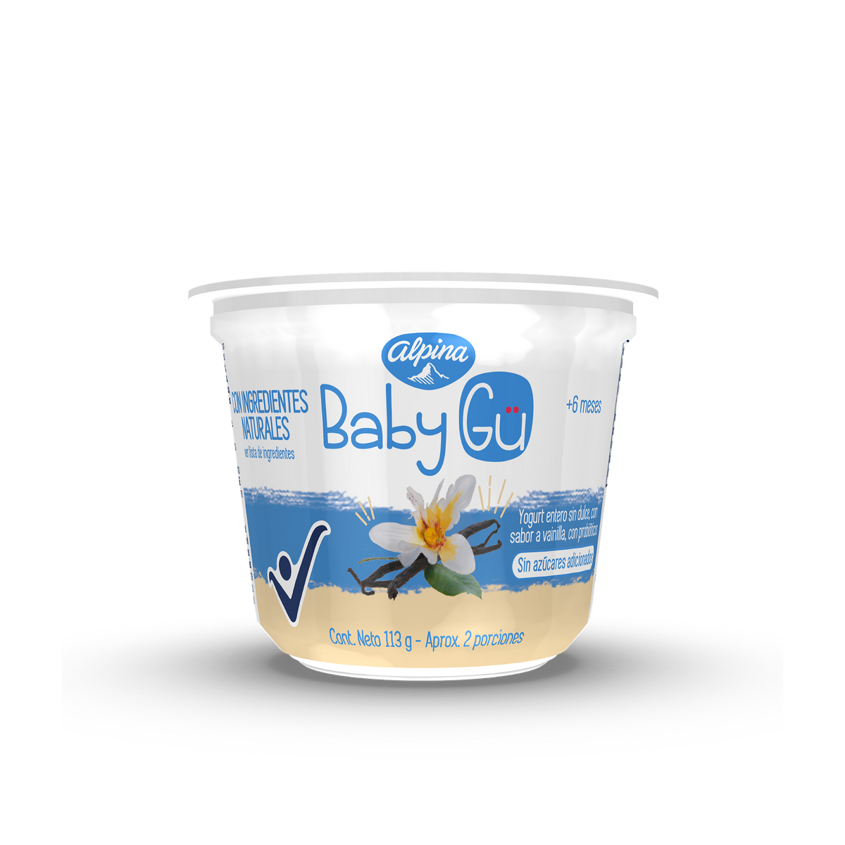 Alpina Yogurt Natural Vainilla x 113 g
