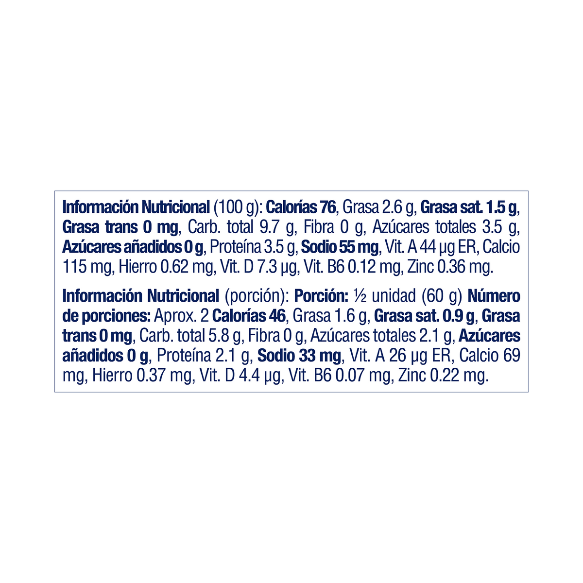 Alpina Yogurt Natural Vainilla x 113 g