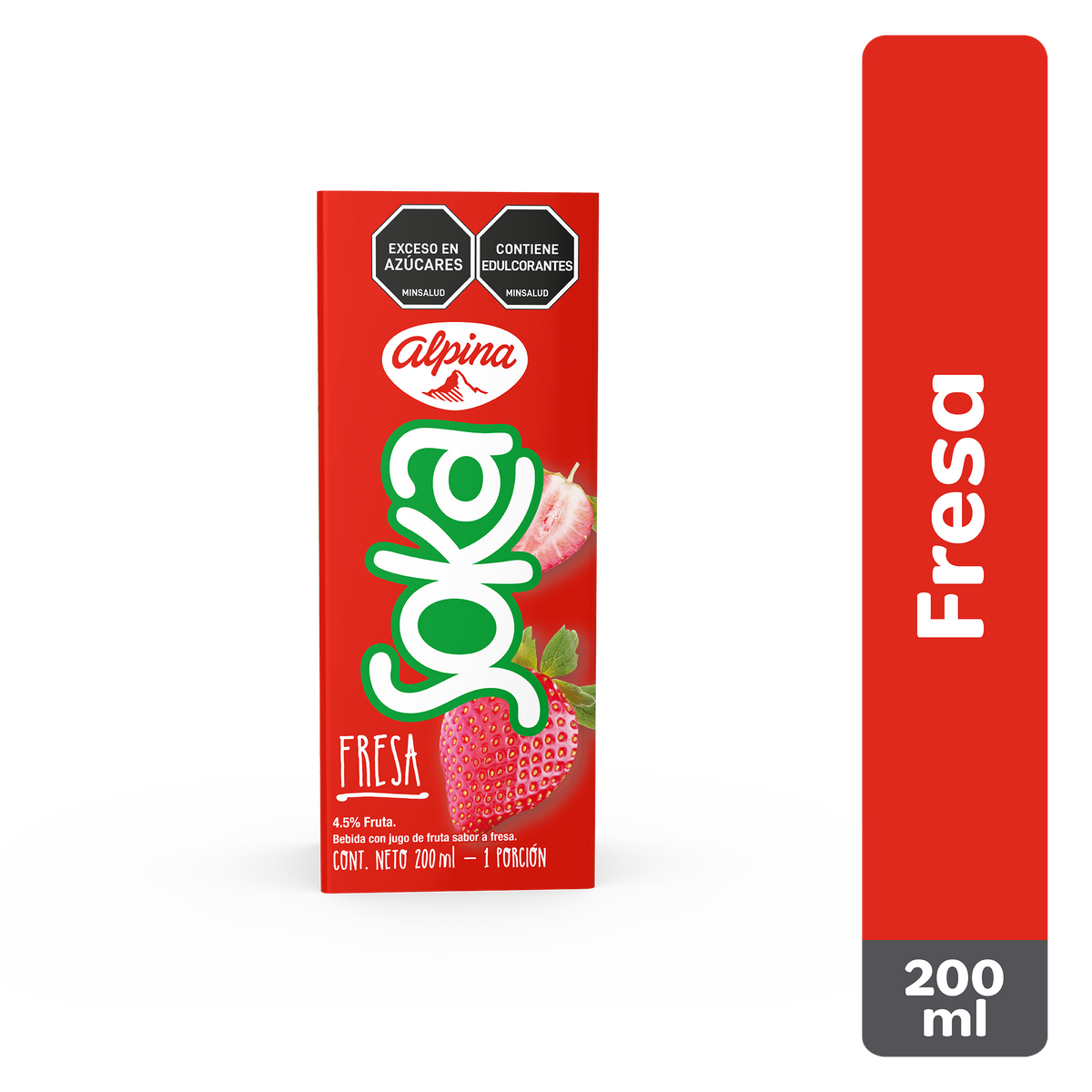 Alpina Soka Tetrapack Fresa x 200ml