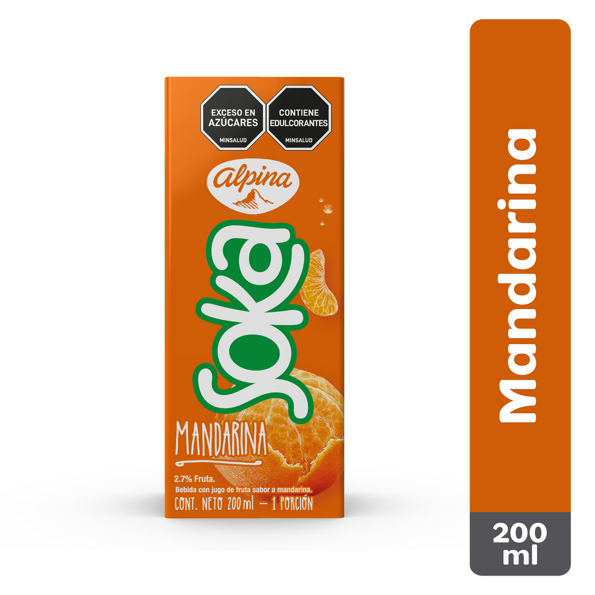 Alpina Soka Tetrapack Mandarina x 200ml