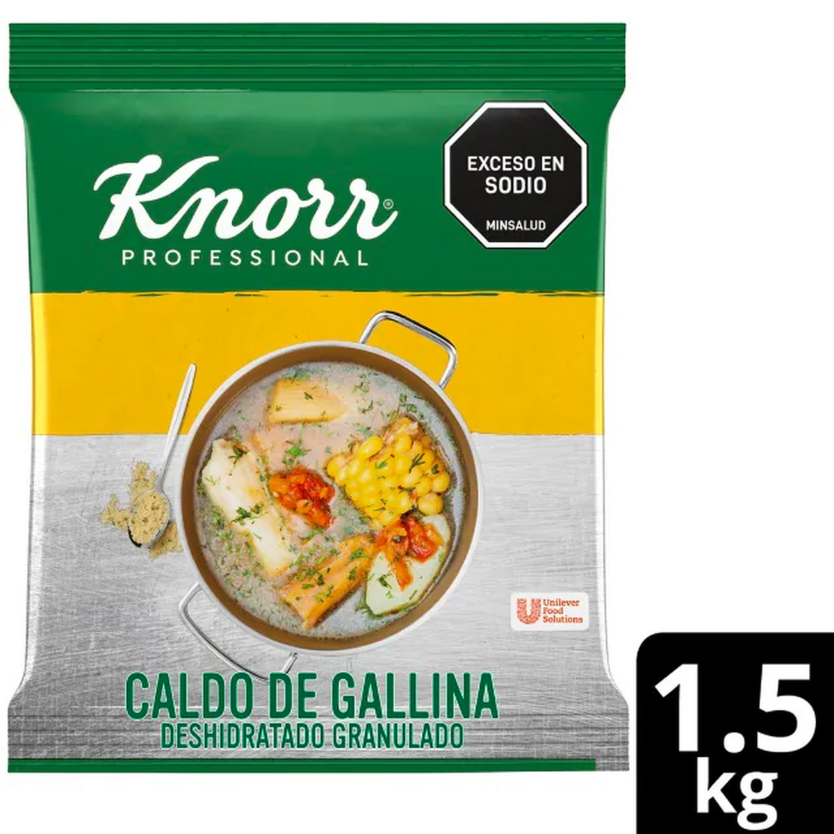 Knorr caldo gallina granulado x 1.5 kilos