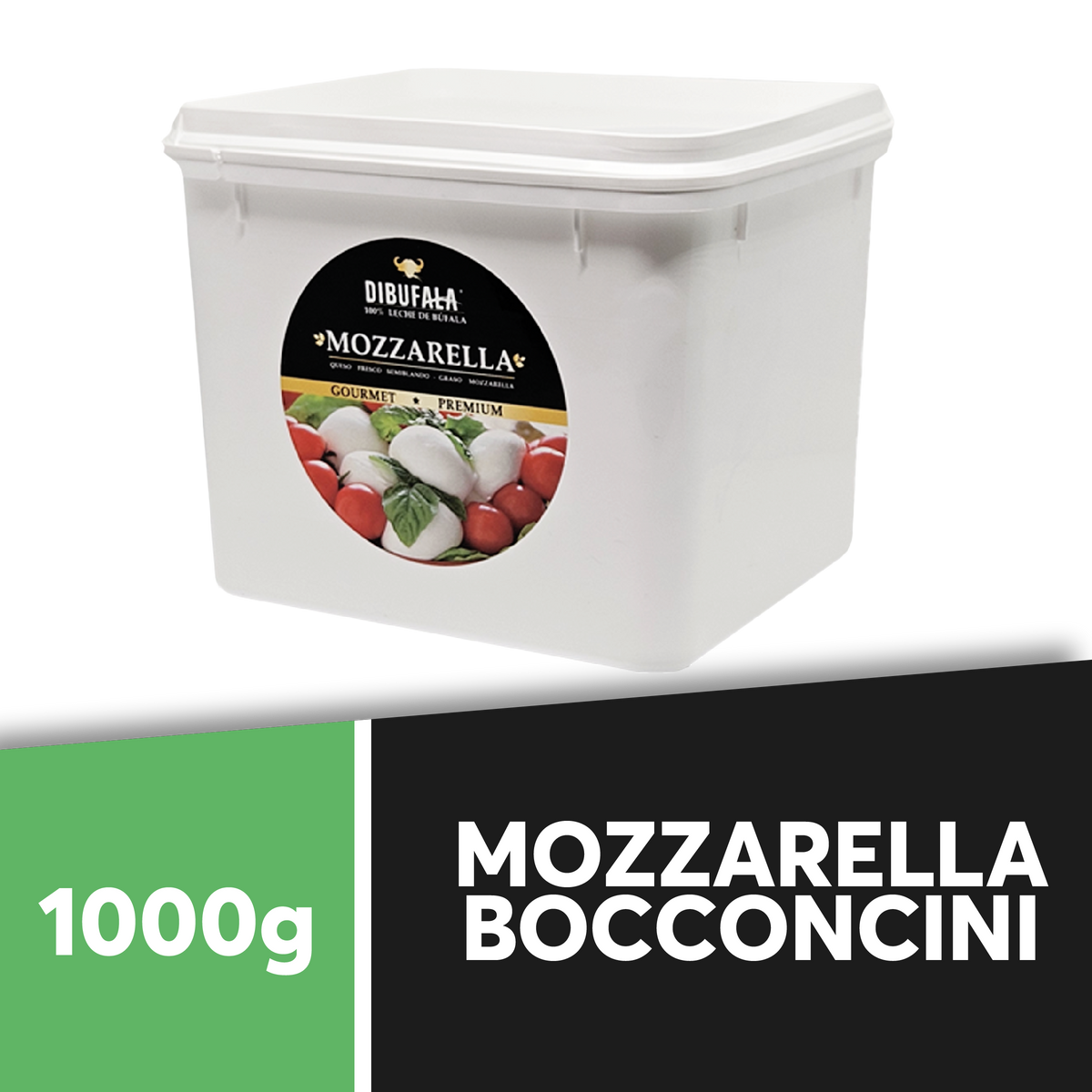 Queso boconccini Dibufala x 20 unidades x 1.680 gramos