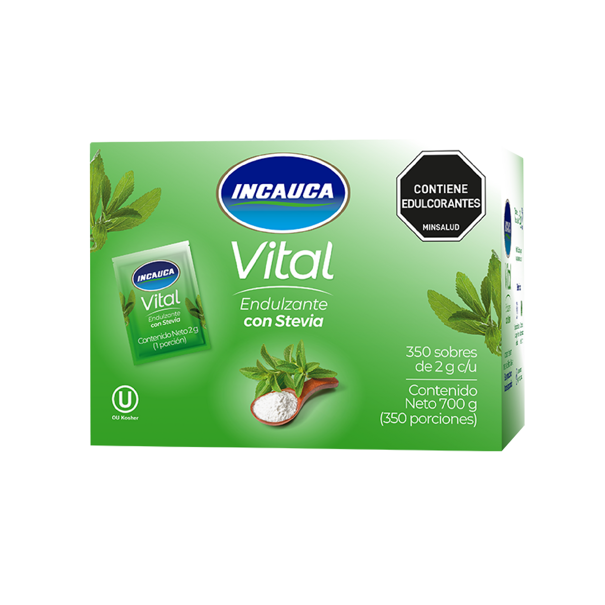 Incauca Vital Display 2 g x 350 Sobres