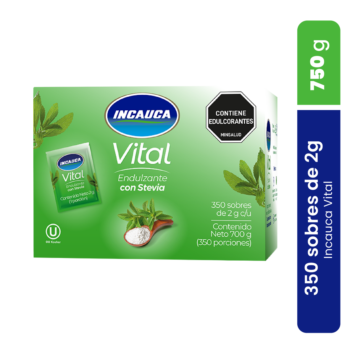 Incauca Vital Display 2 g x 350 Sobres