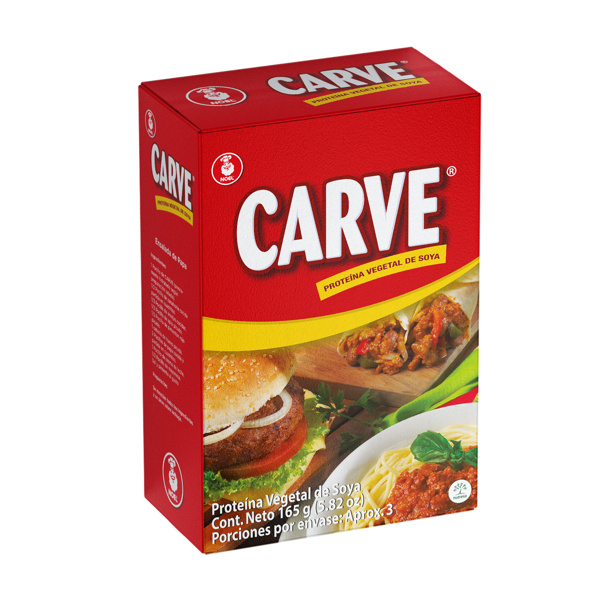 Carve Proteína Plegadiza x 165 g