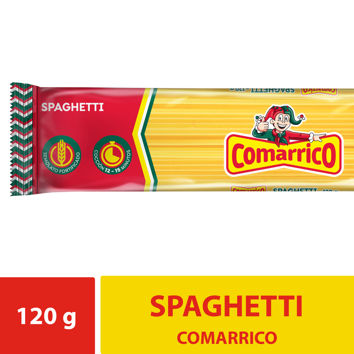 Comarrico Spaghetti Clásico x 120 g