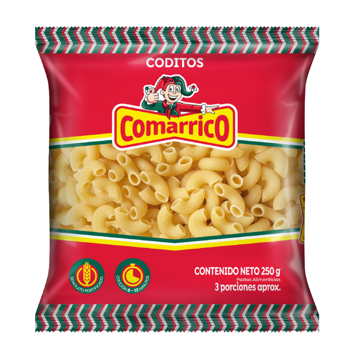Comarrico Coditos Clásico x 250 g