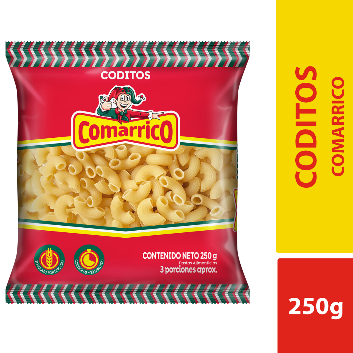 Comarrico Coditos Clásico x 250 g