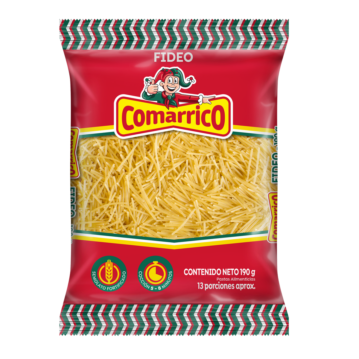 Comarrico Fideo Clásico x 190 g