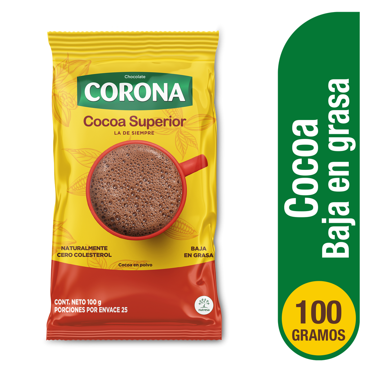 Corona Cocoa Bolsa x 100g