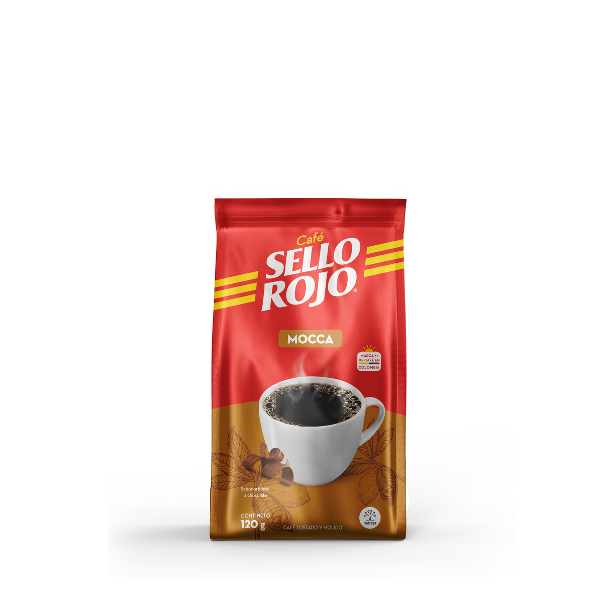 Sello Rojo Cafe Mocca 120 g 40 un
