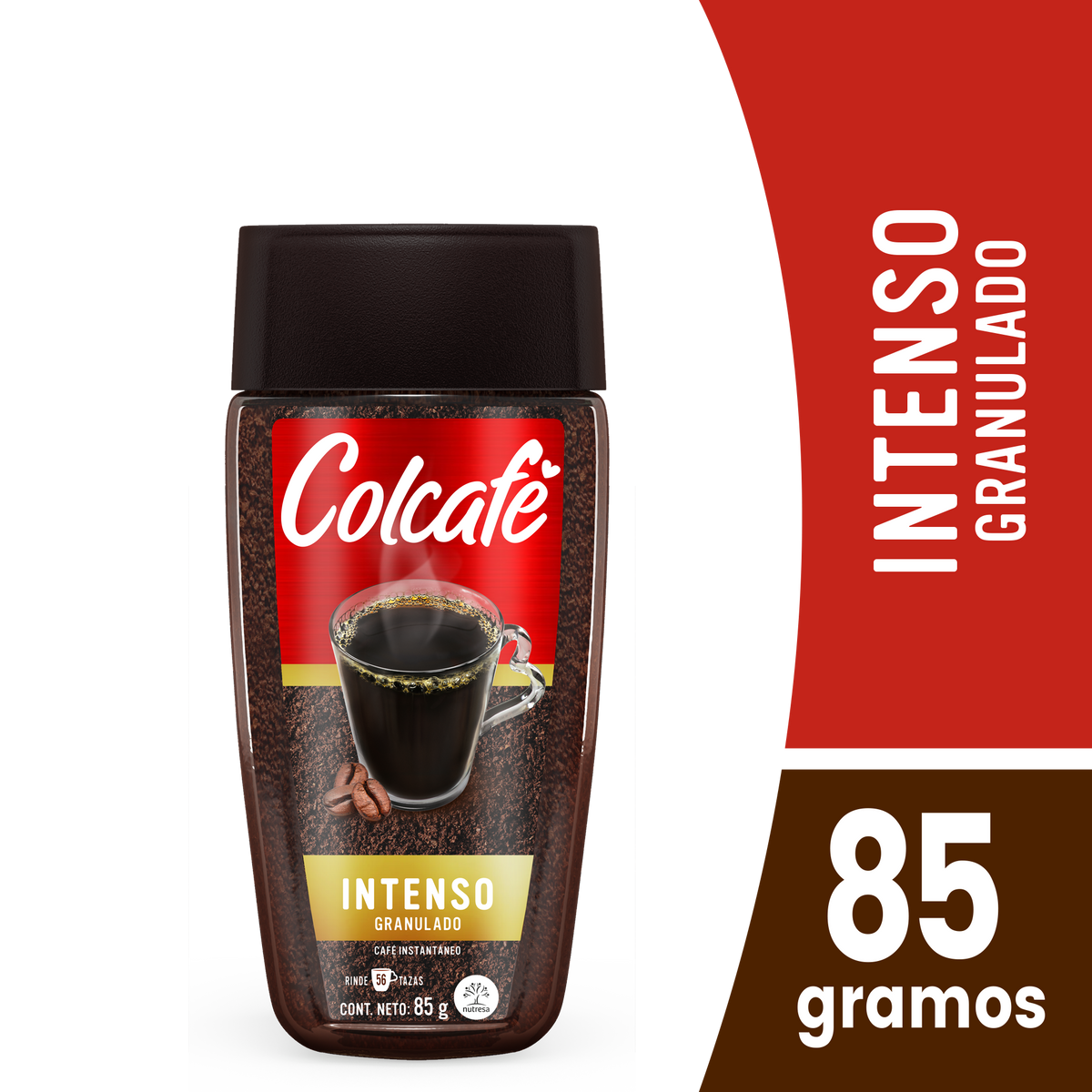Colcafe Cafe granulado Frasco 85 g 12 un