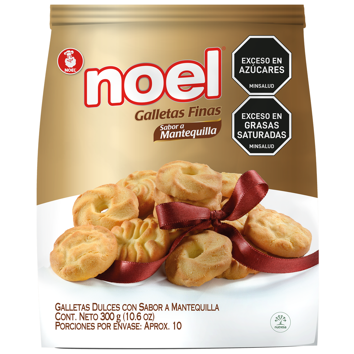 Noel Galleta Bolsa Mantequilla 300 g