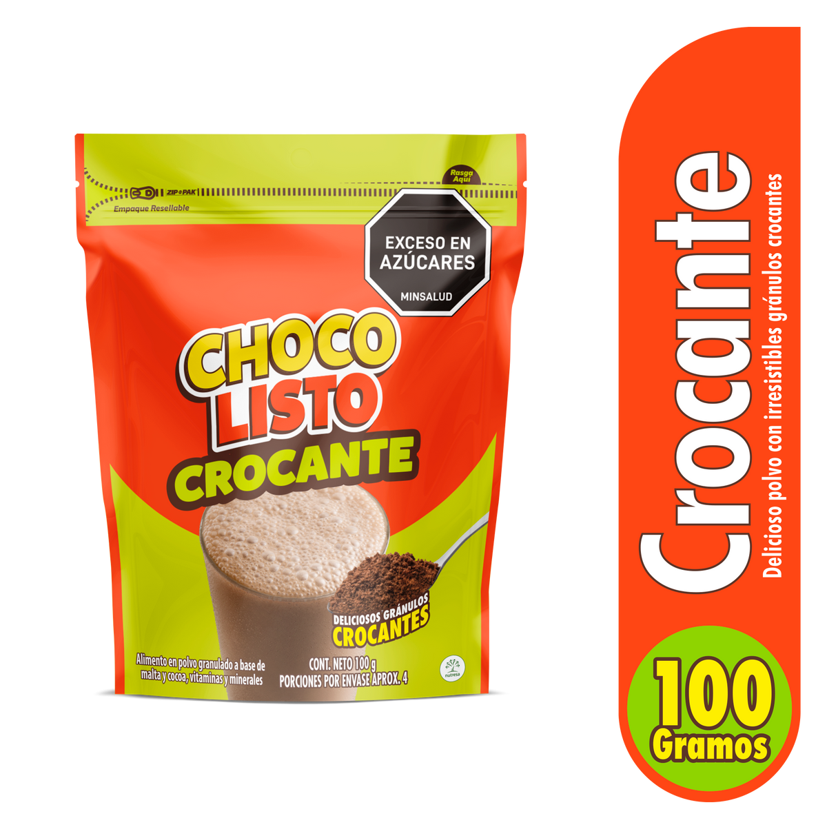 Chocolisto Crocante x 100g