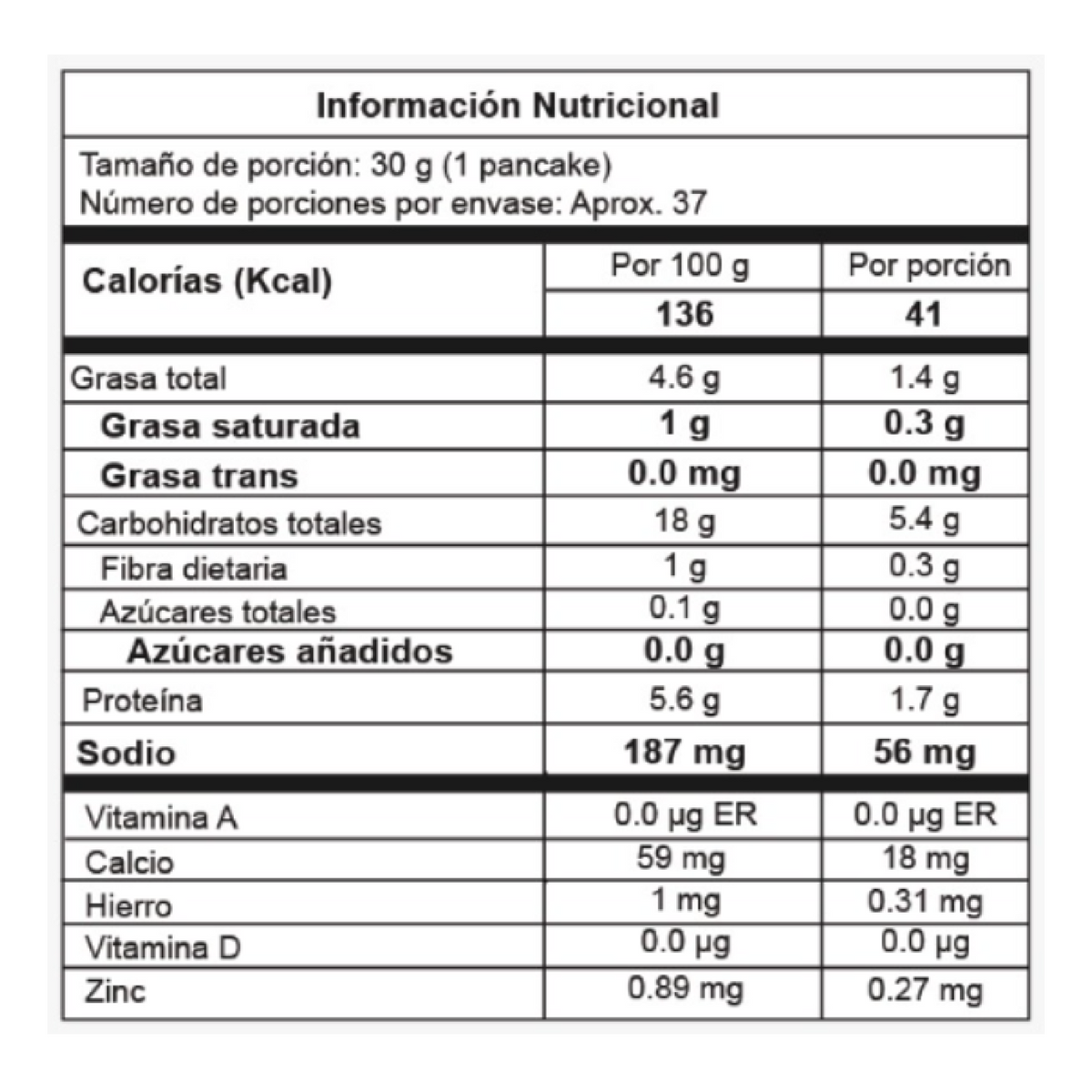 Tosh Premezcla Pancakes x 300g