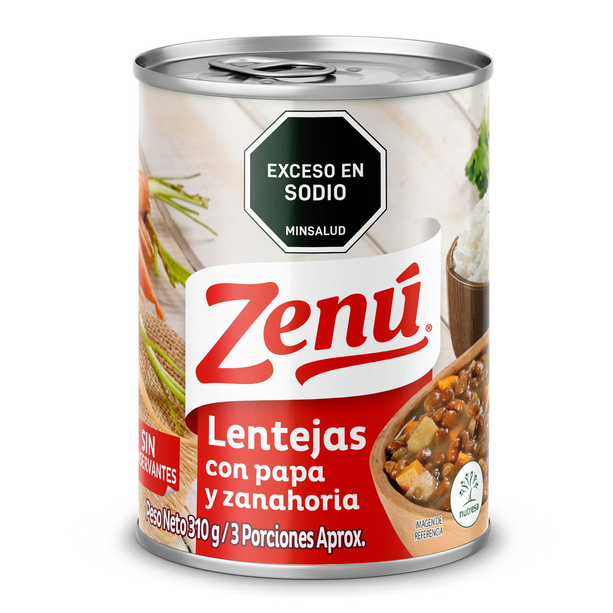Zenú Lentejas x 310 g