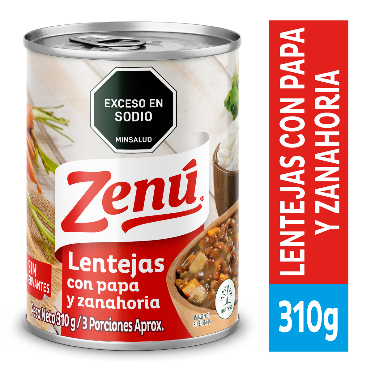 Zenú Lentejas x 310 g