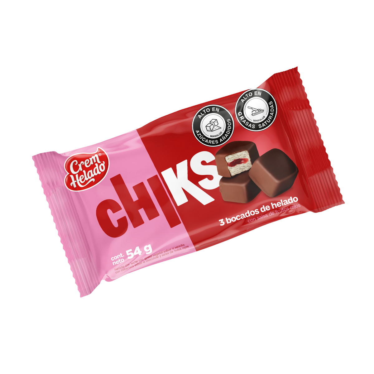 Chiks Helado Vainilla x54 g x 20 un