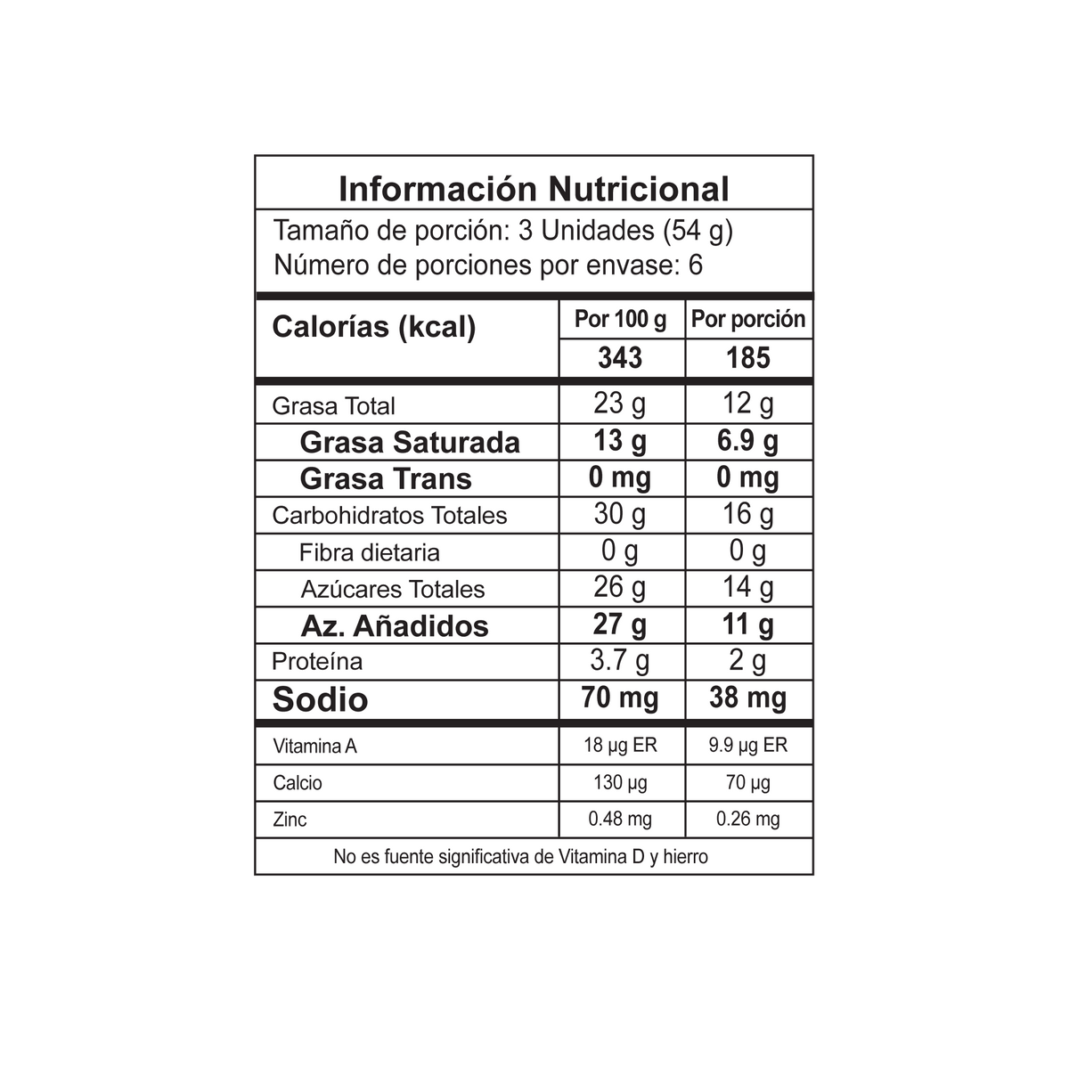 Chiks Helado Vainilla x54 g x 20 un