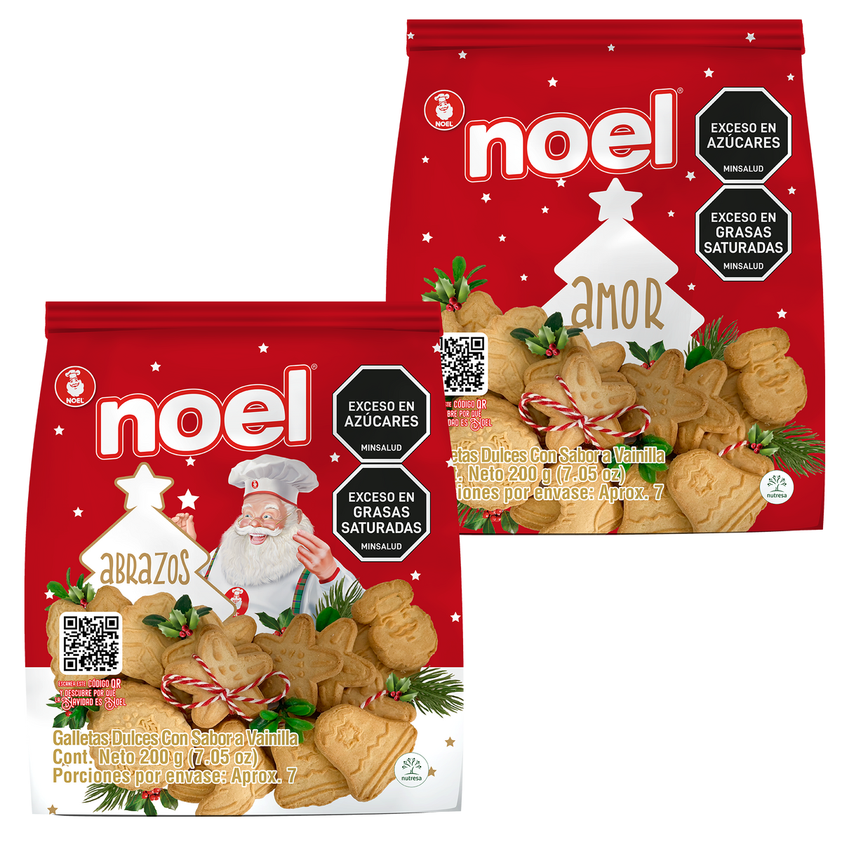 Noel Galleta Navidad Bolsa 200 g