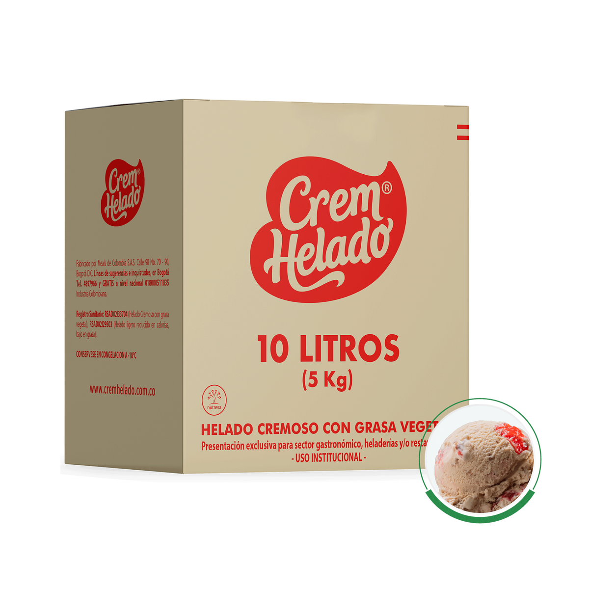 Tradicional tarro Sueno De Navidad x 10 Litros