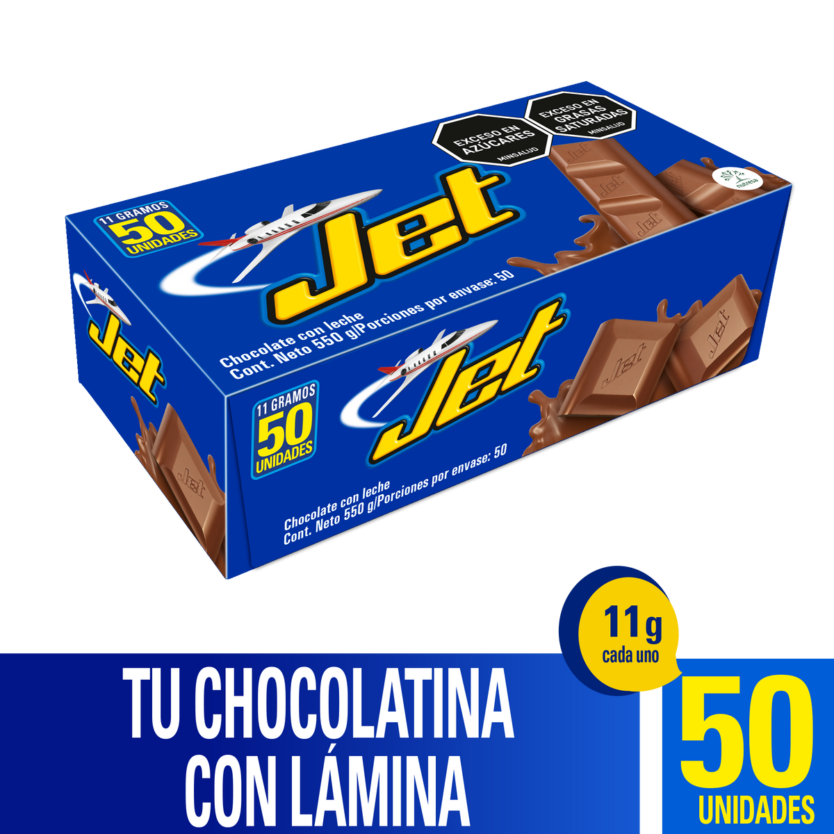 Jet Golosina Leche SURA Plegadiza x 11g
