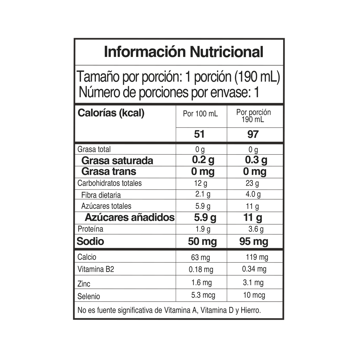 Sello Rojo Bebida Go Vainill Pack4 un x 190 ml