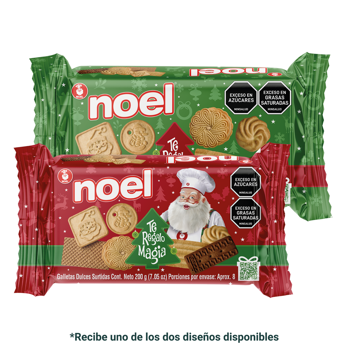 Noel Galleta Navidad Plegadiza por 200 gramos