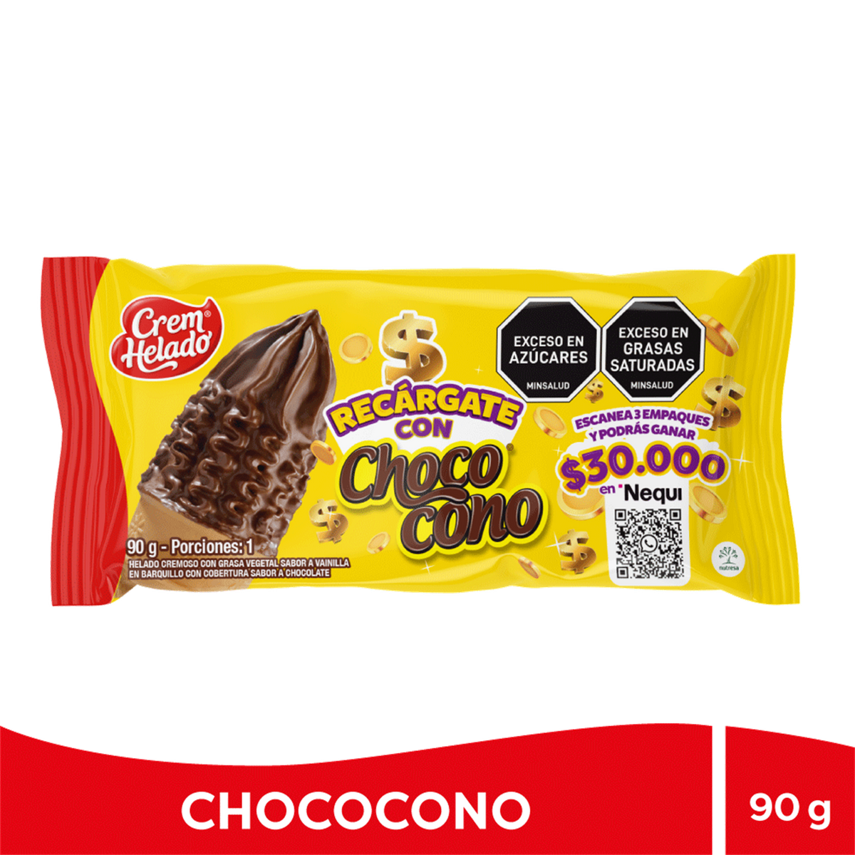 Chococono Prom Cono x90 g x 24 un