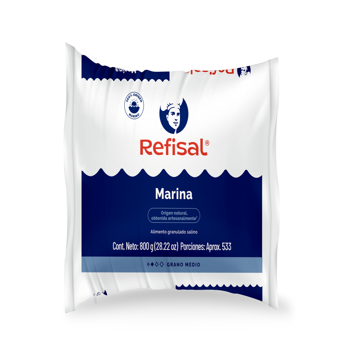 Refisal Sal Marina Bolsa 800gr