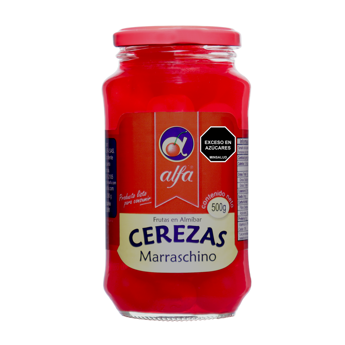 Alfa Cerezas Marrasquino 500gr