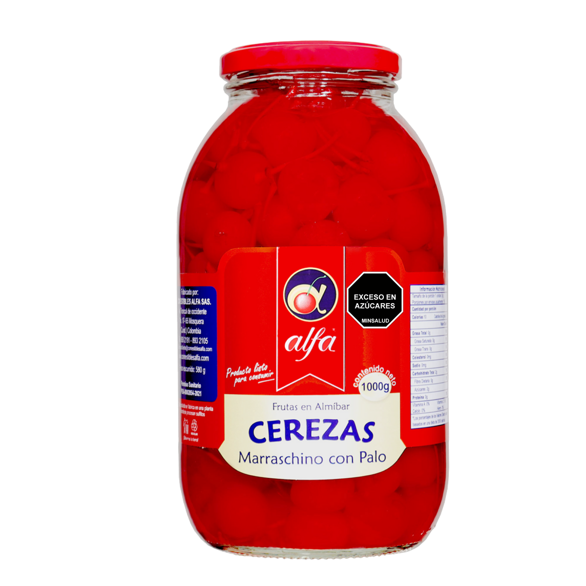 Alfa Cerezas Marrasquino 1000gr
