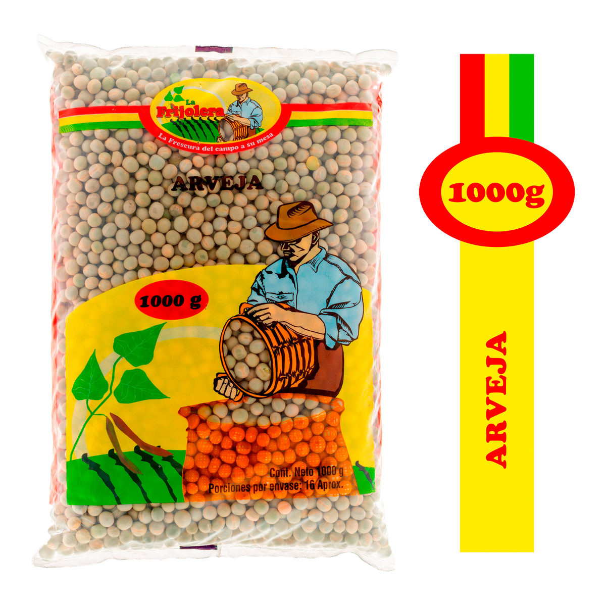 La Frijolera Arveja 1Kg
