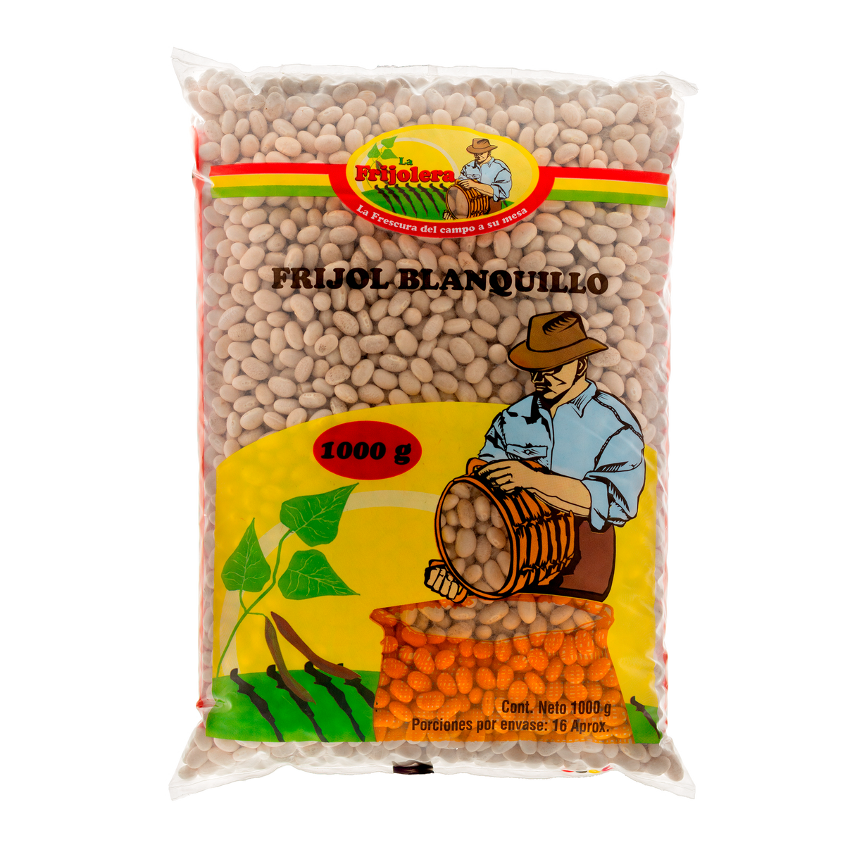 La Frijolera Fríjol Blanquillo 1Kg