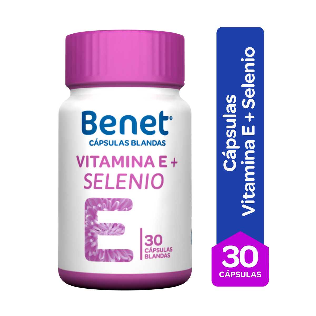 Bénet Cápsulas Vitamina E + Selenio Tarro x 30 un