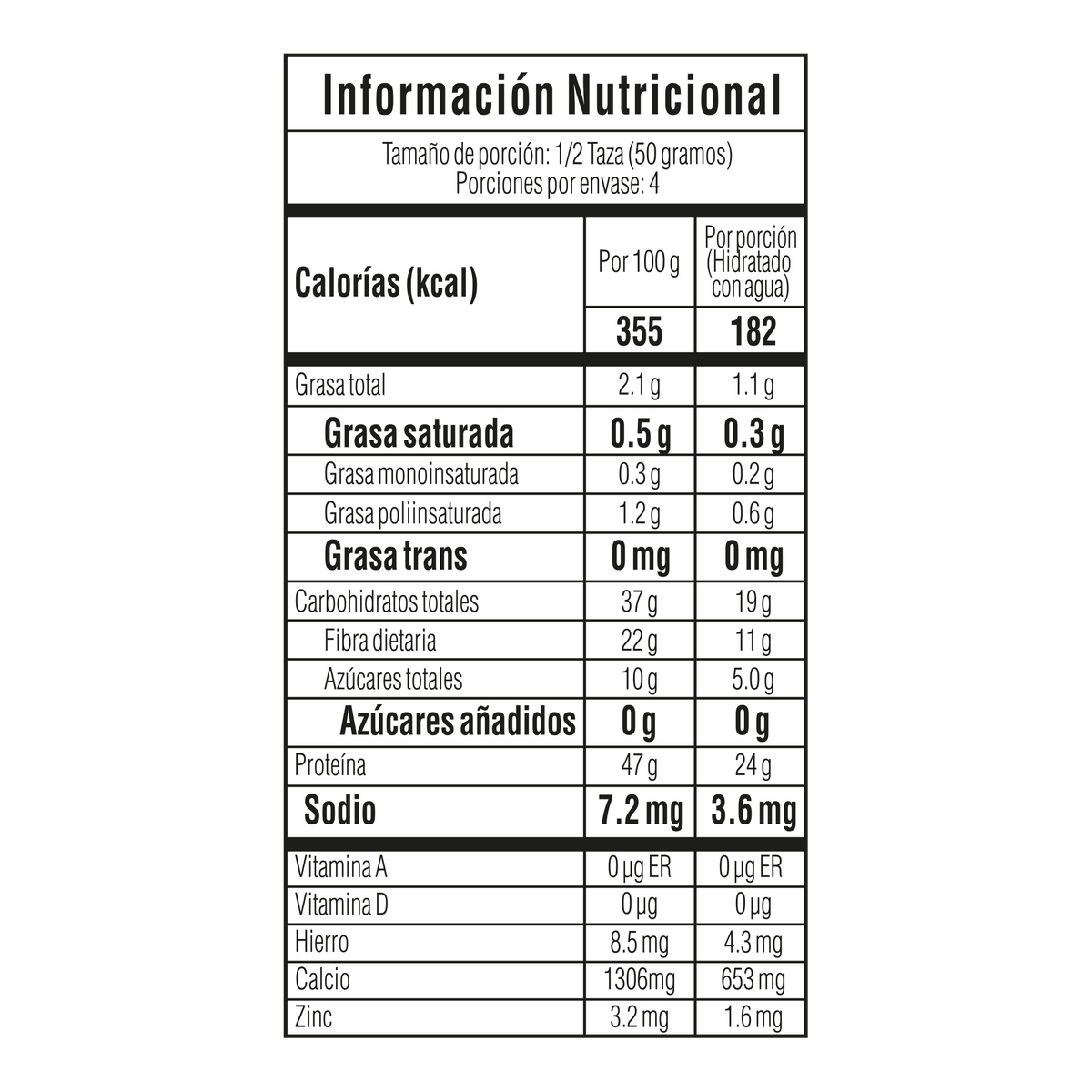 Kibo Proteina Vegetal Fina Plegadiza 200 g